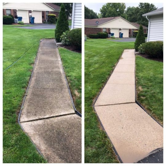 pressure-wash-sidewalk